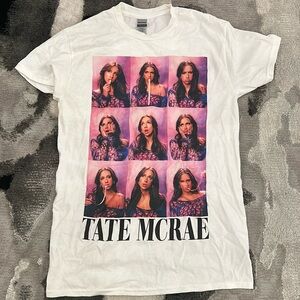 Tate McRae graphic tea official merch